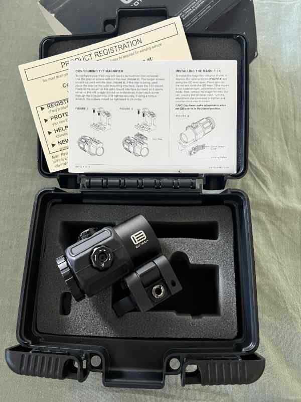 Eotech G43 3x Magnifier W/ mounts &amp; box