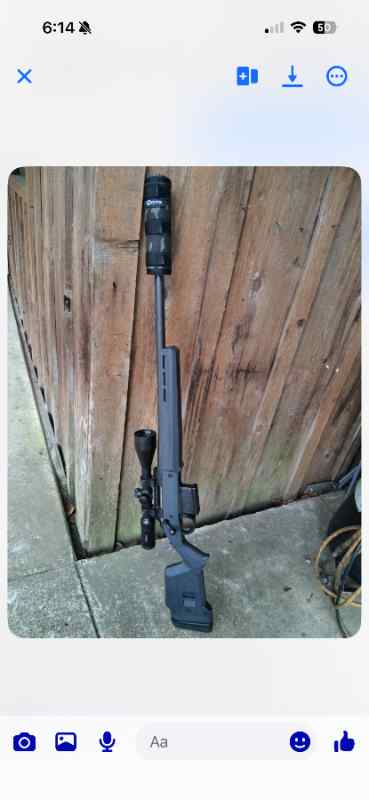 6.5 Creedmoor with HAWKE Scope