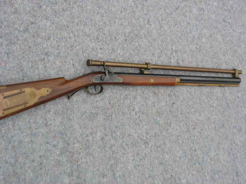 Lyman Great Plains rifle w/long tube scope