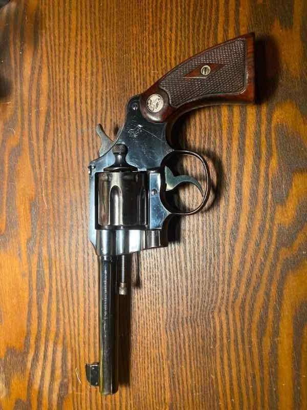 Pre-War Colt Officers Model Target .38 Special —