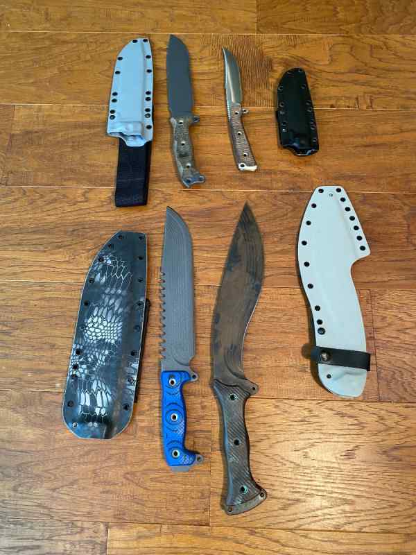 Busse Combat Knife Collection – 5 Blades w/ Shea