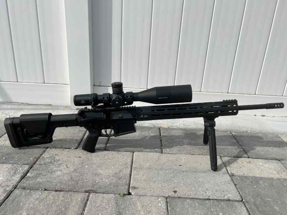 Aero Precision M5 AR-10 with optic