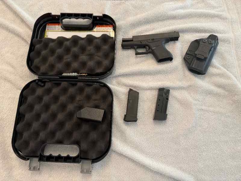 Glock 43 with holster 