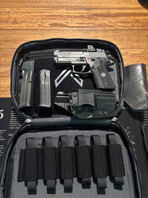 Sig P229 Legion w/ Romeo1Pro &amp; SoftCase Holster