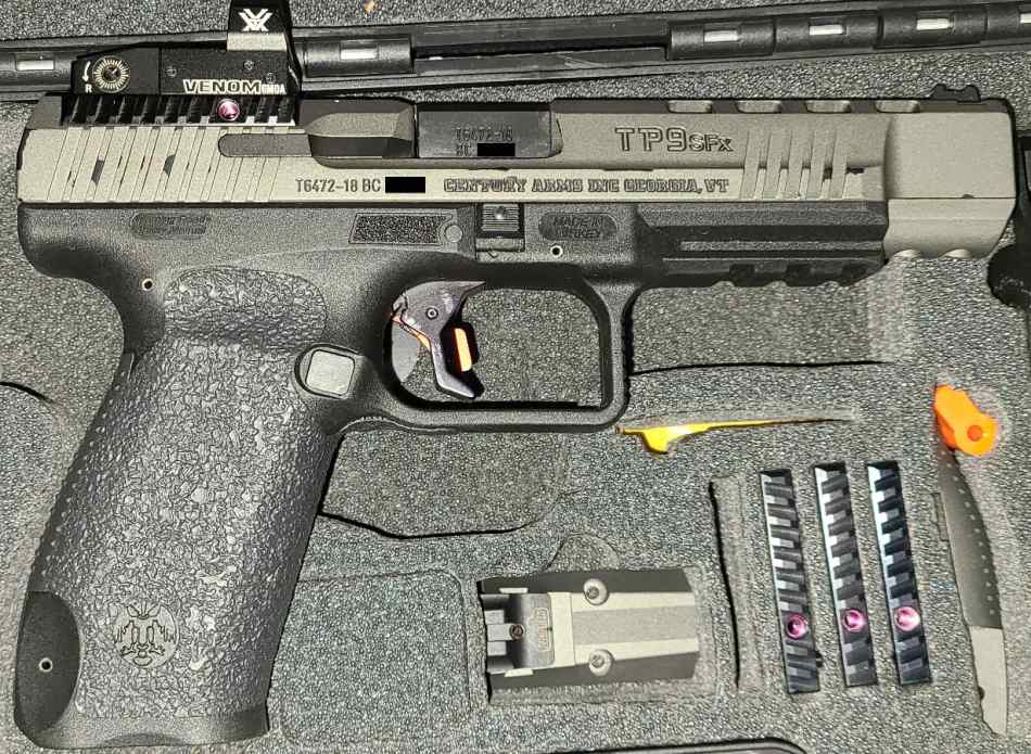 Canik TP9SFX w/ Red Dot + Upgrades